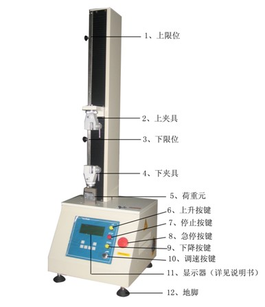 YL-1100拉力試驗機外觀(guān)圖